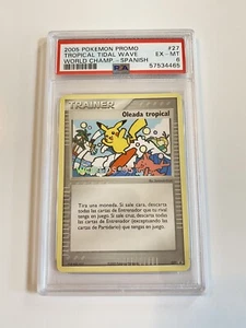 Pokemon 2005 World Championship Promo Tropical Tidal Wave - Spanish - PSA 6 - Picture 1 of 6