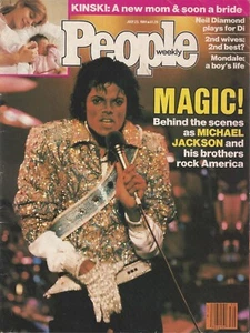 REVISTA PEOPLE MICHAEL JACKSON MAGIC OF MJ & BROTHERS ROCK AMERICA JULIO 1984 - Imagen 1 de 3