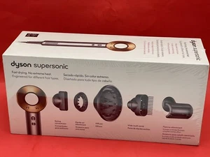 Dyson Supersonic 1600W Professional Hair Dryer SET x 5 STYLING D07 Nickel/Copper - Picture 1 of 3