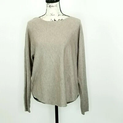 Top grande Magaschoni mezcla cachemir topo Foto 1 de 4