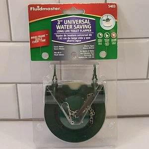 Fluidmaster Universal Toilet Flapper For 3" Flush Valve Water Saving Long Life - Picture 1 of 4