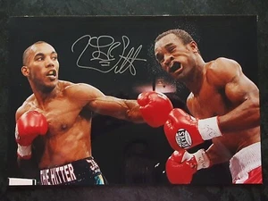 JUNIOR WITTER - Signed 16x12 Photograph - BOXING - Picture 1 of 1