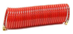 Snap-On Recoil Air Hose-25 Feet x 1/4 Inch Diameter (#870540)-150 psi - Picture 1 of 5