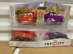 Disney Infinity Cars  Playset - Lightning McQueen & Holly Shiftwell Ships In 📦 - Picture 1 of 2