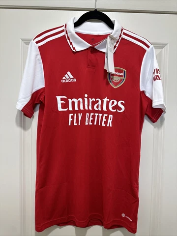 Arsenal Men’s SMALL Gunners Home Premier League Jersey H35903 Cover