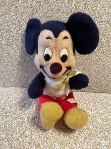 Vintage Mickey Mouse Plush Toy Disney 11 inches - Picture 1 of 11