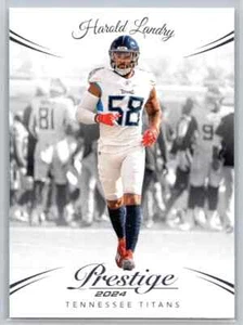 2024 HAROLD Landry Panini Prestige Football #289 Tennessee Titans NFL Card - Picture 1 of 2
