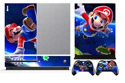 906 Vinyl Cover Skin Sticker for Xbox One S (Slim) & 2 controller skins - Image 1 of 2