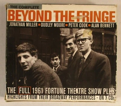 THE COMPLETE BEYOND THE FRINGE, 3 X CD + BOOK RARE BOX SET 1996 - Image 1 of 4