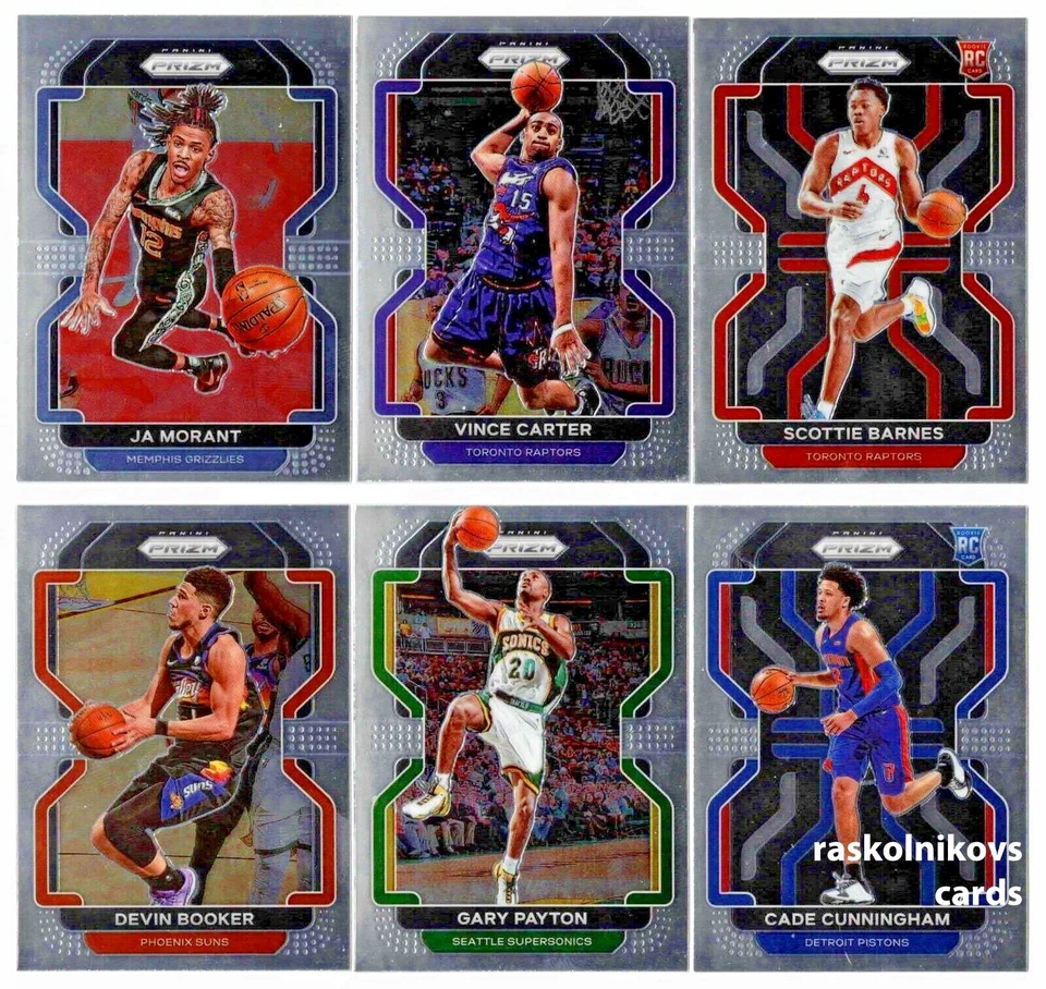 2021-22 Panini Prizm BASE #165-330 Your Choice $2 or 2 Card Minimum YOU PICK! - Image 1 of 1