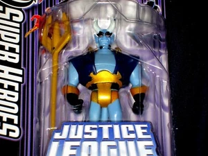 Figura de acción Mattel 2007 azul ilimitado devil 4 pulgadas de la liga de la justicia - Imagen 1 de 3