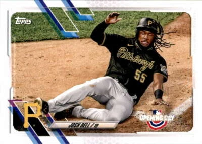 2021 Topps Opening Day #32 Josh Bell Pittsburgh Pirates - Image 1 of 2