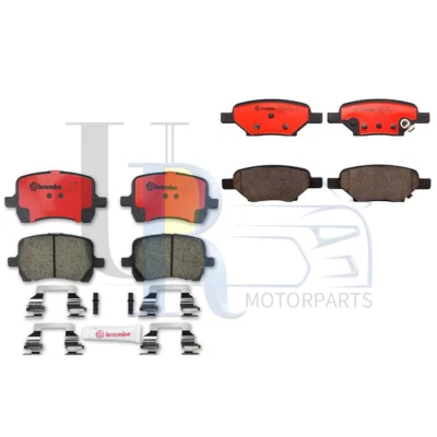Brembo 2pcs Front Rear Disc Brake Pad Set for Pontiac G6 2008 2009 2010 - Image 1 of 4
