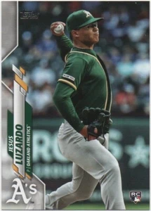 Jesus Luzardo 2020 TOPPS SERIES 1 BASEBALL Base RC #110 Athletics - Picture 1 of 2