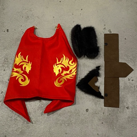 SP-C-MF-GRD: Custom Cape and Outfit Set for Mcfarlane DC Gorilla Grodd Cover