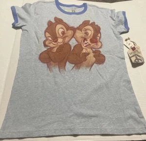 Chip And Dale Brand New Disney Studio Shirt, Size Small With Tags - Picture 1 of 9