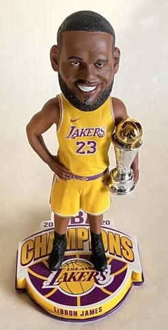 LEBRON JAMES #23 Los Angeles Lakers NBA Finals MVP Champions Bobblehead Foco Cover