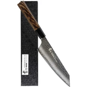 Cuchillo de cocina Japón Hoja longitud 160 mm TAKAYUKI SAKAI Marca Damasco Santoku - Imagen 1 de 7