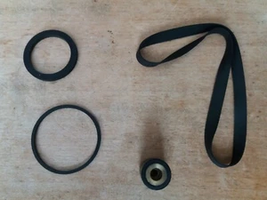 Akai MG1212 / 1214 / 14D Complete Belt Idler & Roller Kit - Imagen 1 de 3