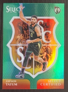 2024-25 Panini Select - Certified Jayson Tatum #13 Green Prizm - Picture 1 of 2
