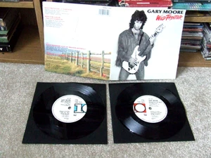 2X 7" SINGLE GATEFOLD PICTURE SLEEVE GARY MOORE WILD FRONTIER TEND 159 1987 - Picture 1 of 2
