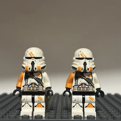 2X Lego Star Wars Minifigure SW0523 Clone Airborne Trooper 212th Attack Lot 1Z - Image 1 of 3