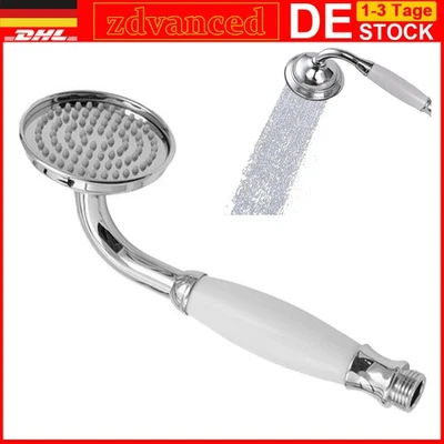 Handbrause Retro Nostalgie Duschkopf Brause 1/2 " Schlauchanschluss .24cm  - Bild 1 von 4