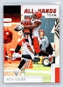 Nick Chubb 2019 Score #AHT-2 All Hands Team Cleveland Browns 3-13 - Picture 1 of 2