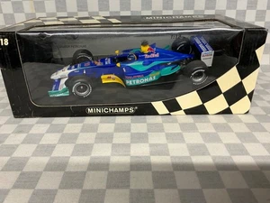 1/18 MINICHAMPS F1 SAUBER PETRONAS C22 H.H.FRENTZEN 2003 RED BULL - Picture 1 of 19
