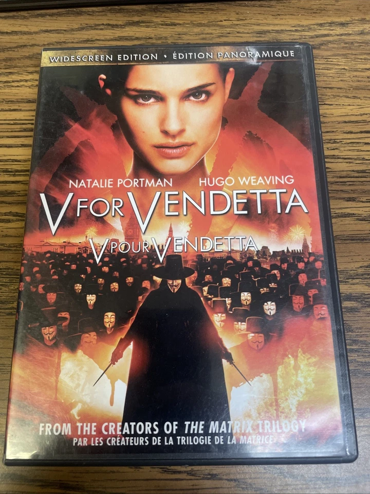 V For Vendetta (DVD, Canadian) Widescreen - Image 1 of 2