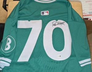 Payton Tolle signiertes Boston Red Sox City Connect Trikot JSA COA - Bild 1 von 5