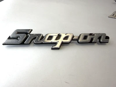 Genuine Vintage Snap-on Tool Box 8" Emblem KN 800 Metal - image 1 of 4