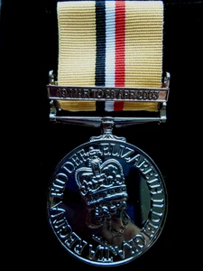 IRAQ FULL SIZE MEDAL + 19 MAR TO 28 APR 2003 CLASP & RIBBON, REPRODUCTION/COPY - Picture 1 of 4
