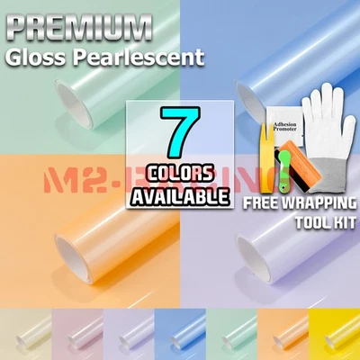 Envoltura de vinilo brillante premium para todo el coche auto pegatina sin burbujas Foto 1 de 4