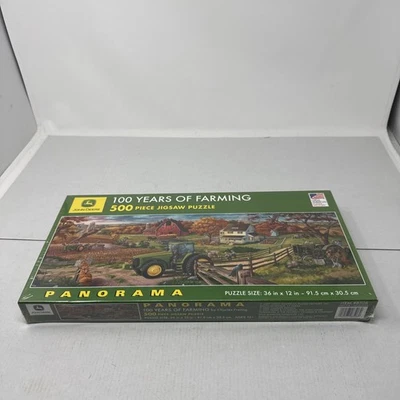 Rompecabezas John Deere Panorama 500 piezas nuevo en caja sellada Foto 1 de 4