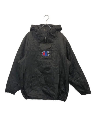 SUPREME × Champion Anorak parka Size: M Black Men - Image 1 of 4