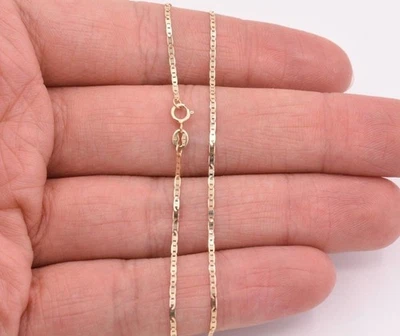 High Polished Mariner Anchor Anklet Chain Real 10K Solid Yellow Gold 10" - Image 1 of 4