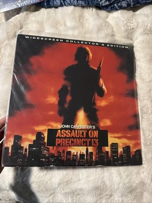 Assault on Precinct 13 (1976) Widescreen Laserdisc LD John Carpenter  - Image 1 of 2