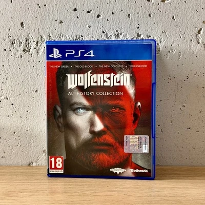 WOLFENSTEIN ALT HISTORY COLLECTION GIOCO PS4 PLAYSTATION 4 PS5 ITALIANO PAL - Immagine 1 di 3