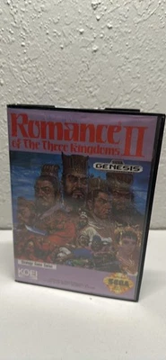 世嘉Genesis。 Romance of the Three Kingdoms II Koei (NTSC 美国/CAN) 无手册 — 第 1/2 张图片