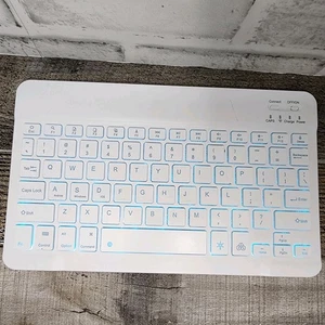 Teclado portátil inalámbrico delgado universal Bluetooth 3.0 probado - Imagen 1 de 7