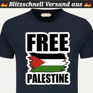 Free Palestine Flicken zum  Aufbügle Bügelbild Biker T-Shirt Transferfolie - Picture 1 of 7