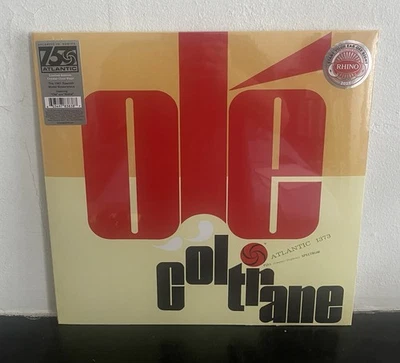 JOHN COLTRANE: OLE COLTRANE MONO Clear Vinyl Rhino Made In Germany - Image 1 of 2