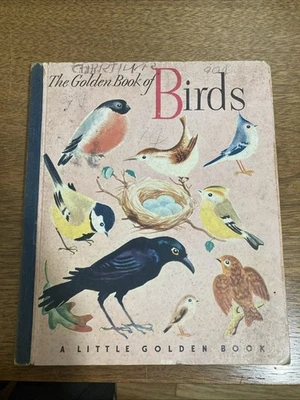The Golden Book Of Birds A Little Golden Book Vintage Children’s 1945 - Image 1 of 4