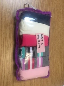 Wonder Nation Girls 6pk assorted briefs Size 8 - Picture 1 of 2