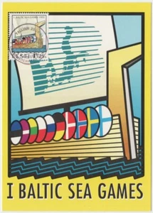 Estonia Maxi 1993, primeros Juegos del Mar Báltico 1993, como nuevo - Imagen 1 de 1