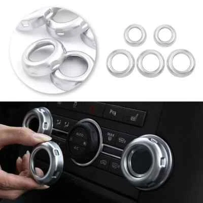 Ручки регулировки громкости ABS переключатель управления наклейка отделка для Land Rover LR4 Freelander 2 - Изображение 1 из 4