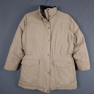 LL Bean Baxter State Parka Gänsedaunen Puffer Mantel Damen Large Beige CS40 - Bild 1 von 17