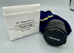 TOKINA 28-70 mm f/3.9-4.8 Standard MACRO ZOOM Objektiv mit Tasche + Box + Handbuch - Bild 1 von 14