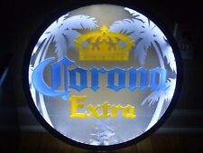 Corona Extra Crown 2D Led Light Neon Sign 14"x14" Lamp Wall Decor Display Bar